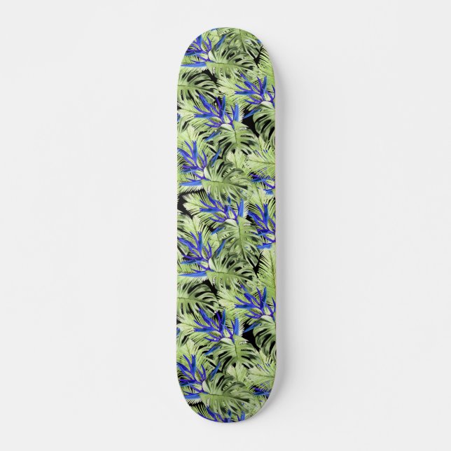 Skateboard Plante tropical 2 (Devant)