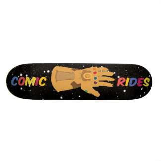 Skateboard Plate-forme comique de gantelet d'infini de tours