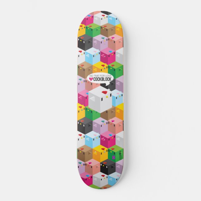 Skateboard Plate-forme de Cockblock (Recto)