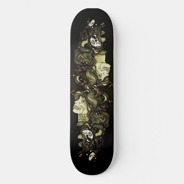 Skateboard Plate-forme de méduse (Recto)
