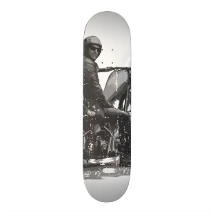 Skateboard Plate-forme de patin avec le cavalier de moto de