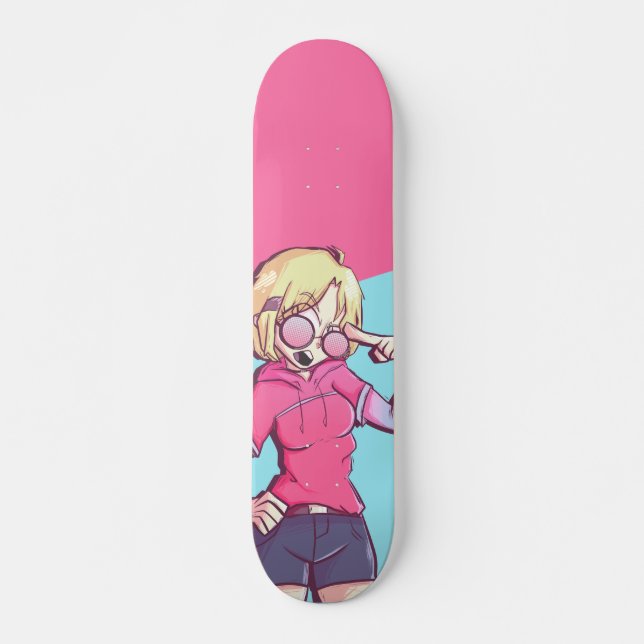 Skateboard Plate-forme de patin d'argent d'argent liquide (Devant)
