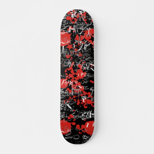 Skateboard Plate-forme de planche à roulettes de peinture (Devant)