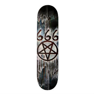 Skateboard Plate-forme de Popsicle de fumée de Luciferian