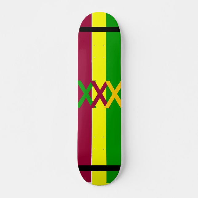 Skateboard Plate-forme de Rasta (Devant)