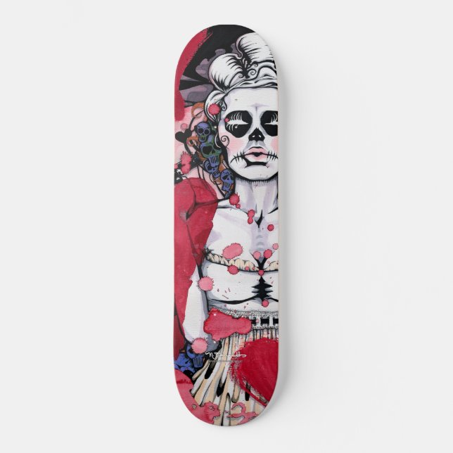 Skateboard Plate-forme de série de "fille" (Recto)