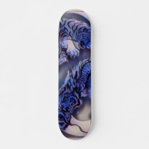 Skateboard Plate-forme en bois souterraine urbaine de tigre