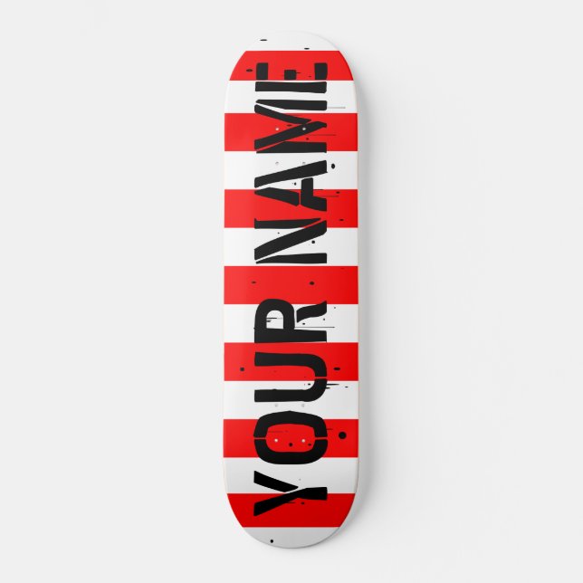 Skateboard Plate-forme faite sur commande de planche à (Recto)
