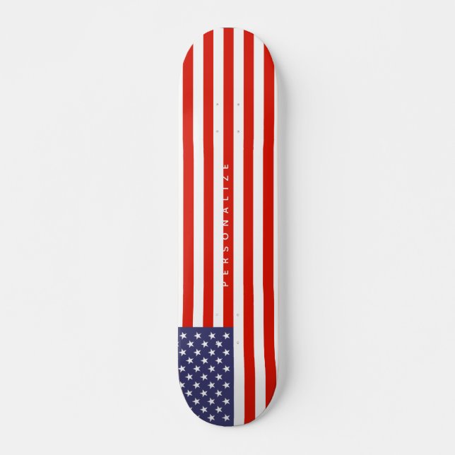 Skateboard Plate-forme faite sur commande patriotique de (Devant)