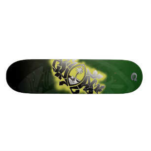 Skateboard Plate-forme II de graffiti de la Guam