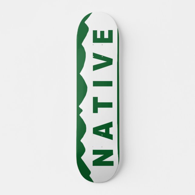 Skateboard Plate-forme indigène de planche à roulettes de (Devant)