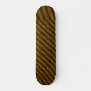 Skateboard Plate-forme jaunâtre de planche à roulettes d'or