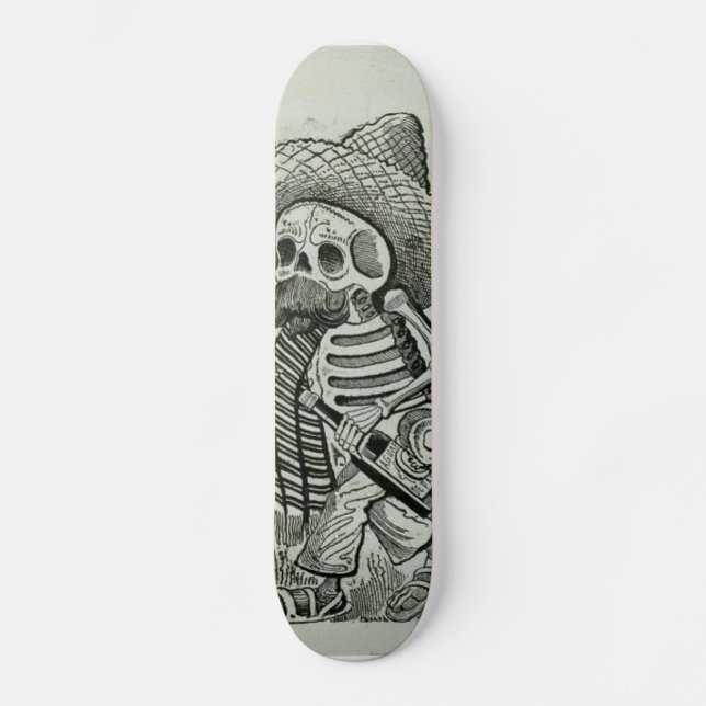 Skateboard plate-forme jour-de-le-morte de Vato (Recto)