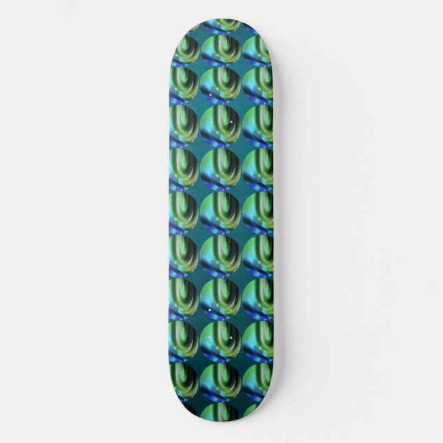 Skateboard Plate-forme Peacock Bubble (Recto)