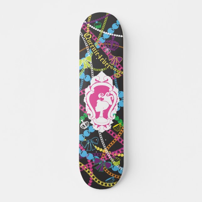 Skateboard Plate-forme royale de patin de charme de thé de (Devant)