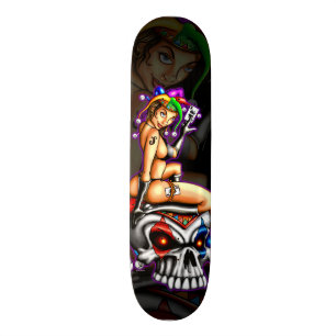 Skateboard Plate-forme sauvage de jokers