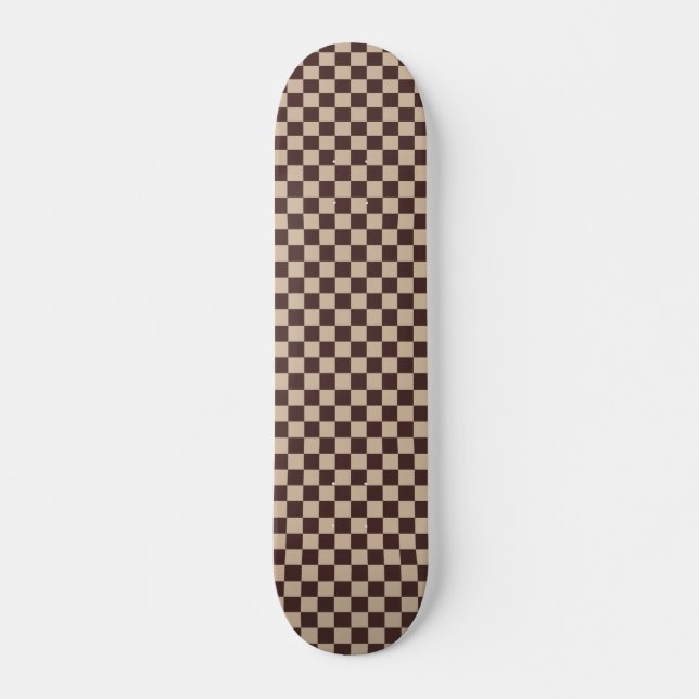 Skateboard Plateau de contrôle Brown café (Devant)