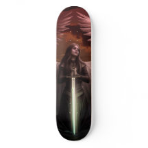 Plateau de planche à roulettes Warrior Angel