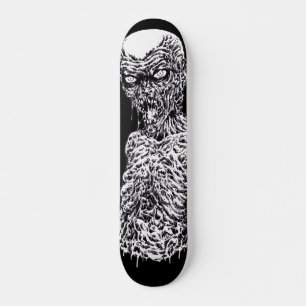 Skateboard Plateau métallique de mort Zombie