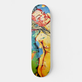 Skateboard Plateau série "pluie"