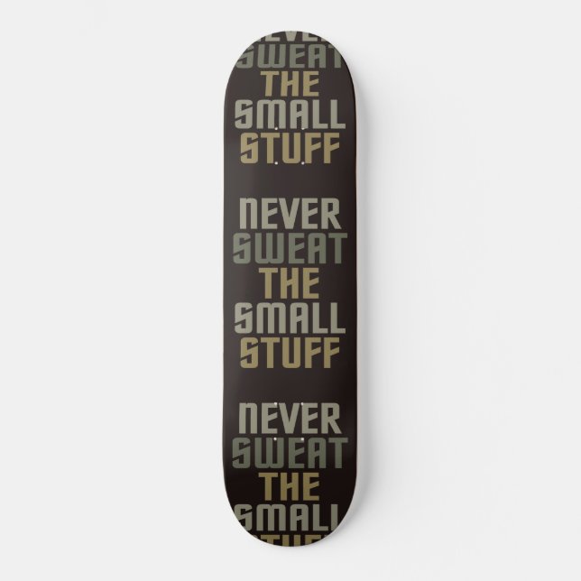 Skateboard Platines de motivation (Recto)