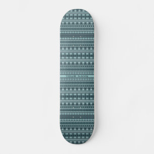 Skateboard Platins Motifs Aztec personnalisés