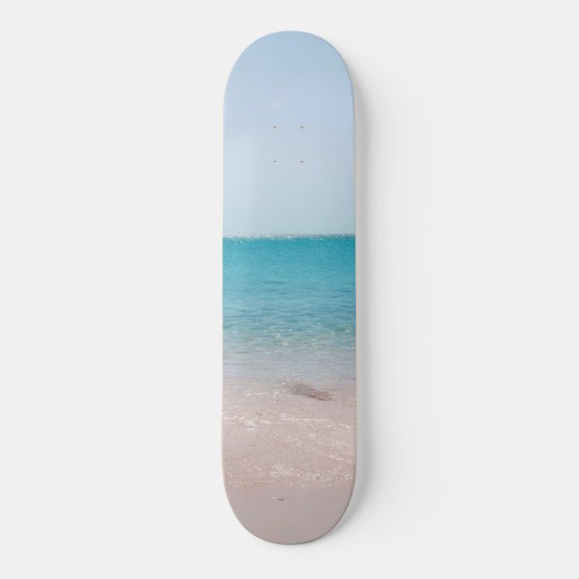 Skateboard Plongée #1 #océan #mur #déco #art (Recto)