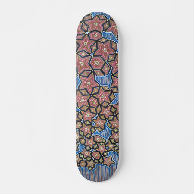 Skateboard Pluie des étoiles (Devant)