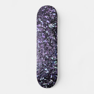 Skateboard Pluie violette