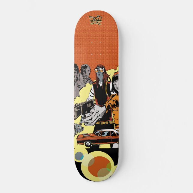 Skateboard Plus rapidement que disparaissent la plate-forme (Recto)