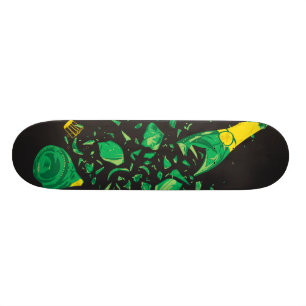 Skateboard Poètes et voleurs "la bouteille "