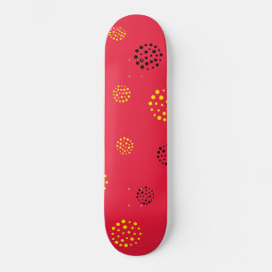 Skateboard Points Motif 12
