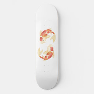 Skateboard Poisson japonais Koi