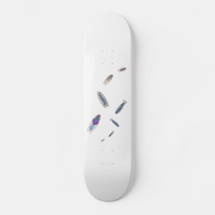 Skateboard Poisson peinture splura logo surf art moderne