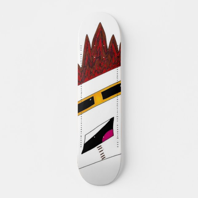 Skateboard Poissons contre. Le Godzilla puissant (Devant)