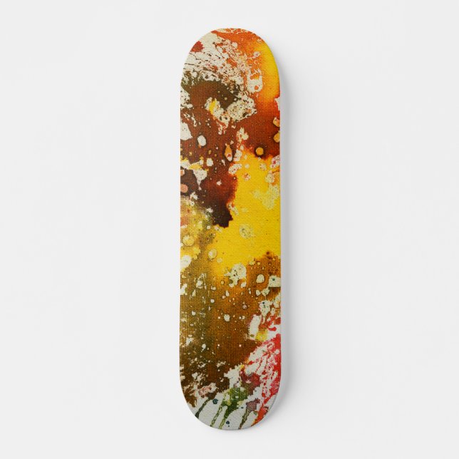 Skateboard Polychromoptique #10 par Michael Moffa (Devant)