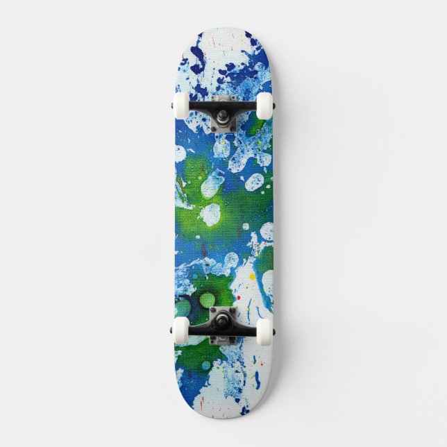 Skateboard Polychromoptique #14 par Michael Moffa (Recto)