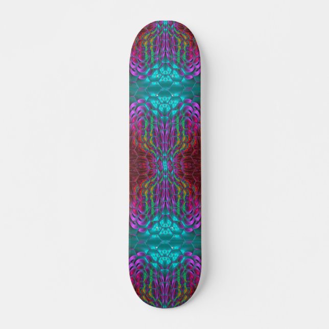 Skateboard Pont de voyage de technologie Alien (Devant)