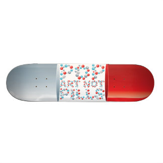 Skateboard Pop Art Not Pills Skboard
