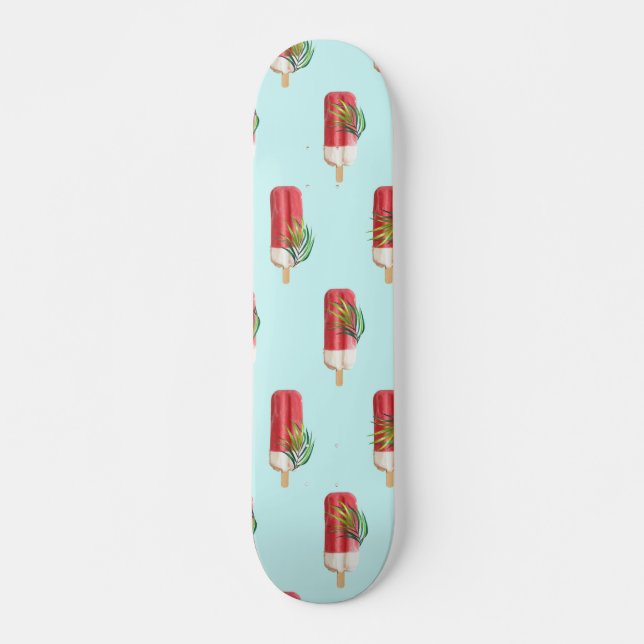 Skateboard Popsicles tropicaux (Devant)