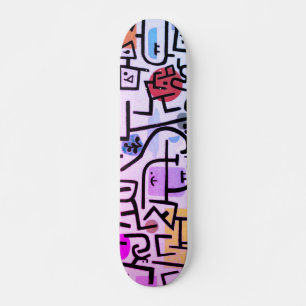 Skateboard Port riche de Paul Klee - Art Vintage Cool Abstrai