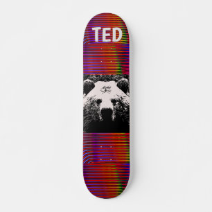 SKATEBOARD PORTEZ DES SKATEBOARDS PERSONNALISÉS ET GRIZZLY