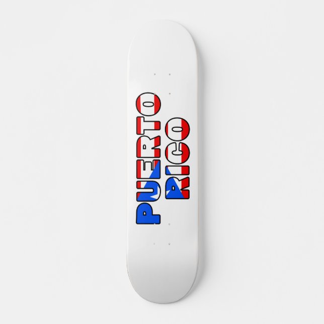 Skateboard Porto Rico (Devant)