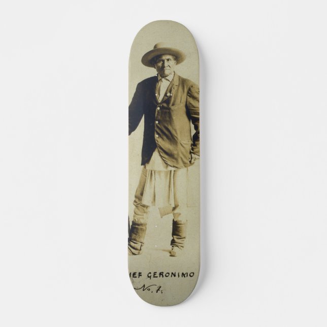 Skateboard Portrait debout en chef 1904 de Geronimo (Devant)