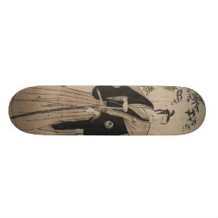 Skateboard Portrait intégral d'un guerrier samouraï C. 1780