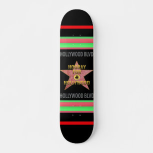 Skateboard Poster Hollywood Blvd. Patinage