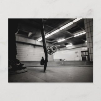 Skateboard Postkarte