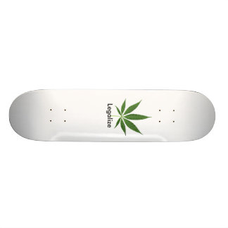 Skateboard Potleaf, légalisent