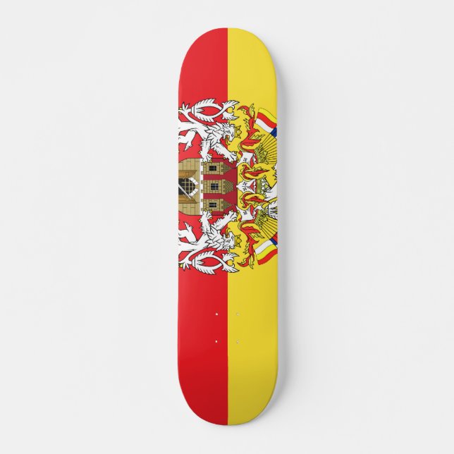 Skateboard Prague avec, tchèque (Devant)