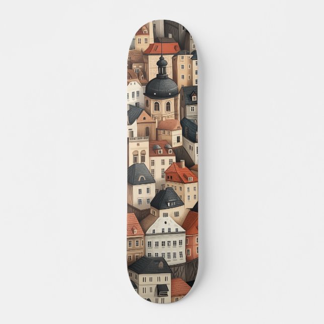 Skateboard Prague République tchèque Voyage (Devant)